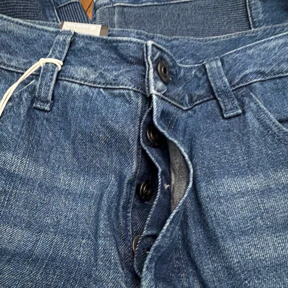 G Star Raw Jeans Mens 31 x 29 Motac Deconstructed 3D Slim Blue Motorcycle Moto - Picture 5 of 13